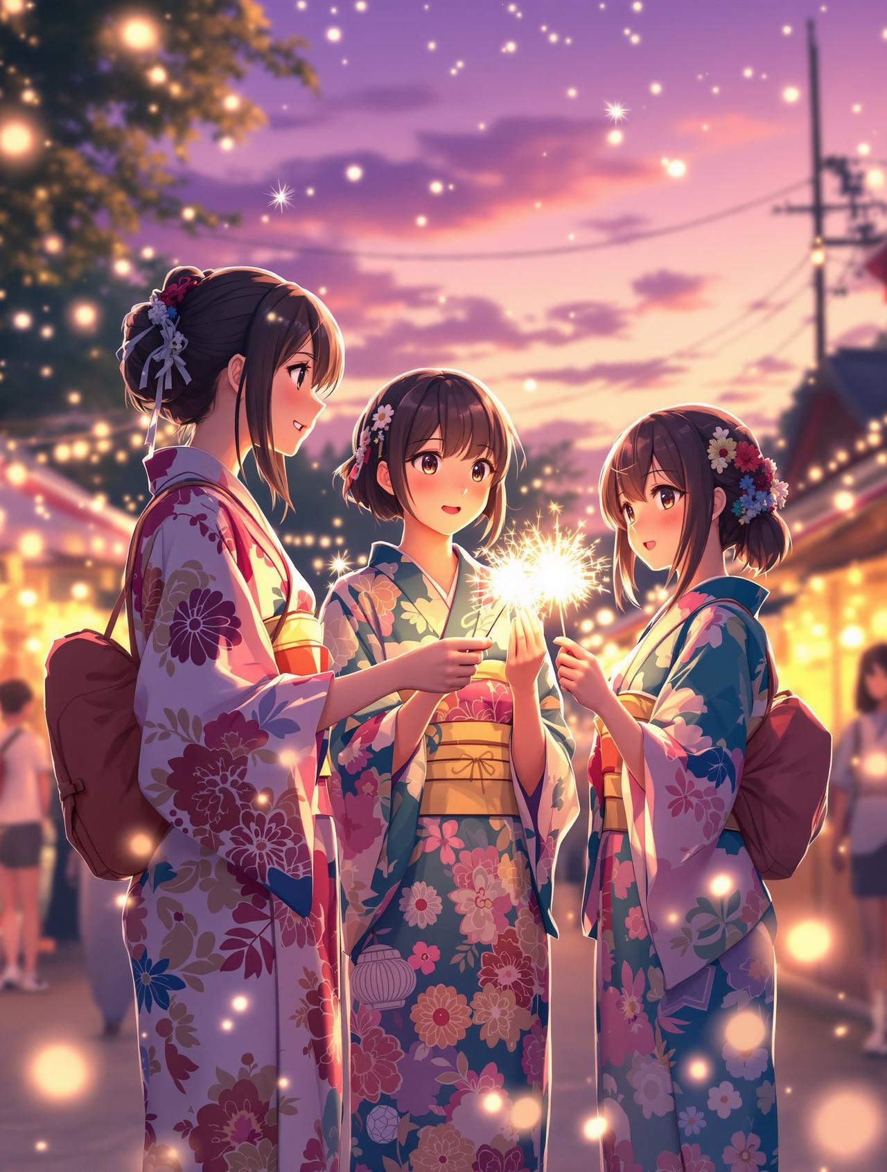 浴衣少女与时间胶囊 - 国产在线小视频夏祭热映 浴衣少女与时间胶囊